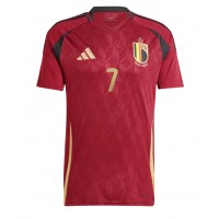 Camisa de time de futebol Bélgica Kevin De Bruyne #7 Replicas 1º Equipamento Europeu 2024 Manga Curta